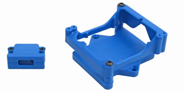 RPM Blue ESC Cage for Sidewinder 4 ESC
