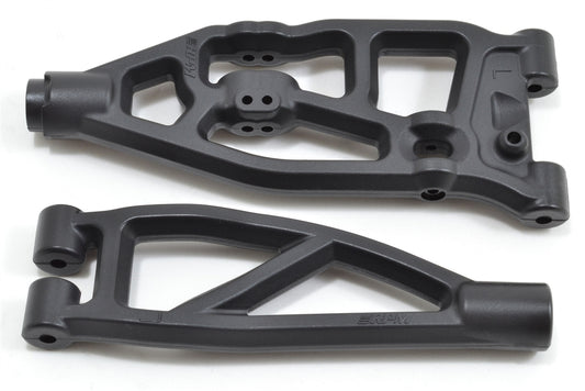 RPM ARRMA V5 6S Front LEFT Upper & Lower A-arms, Black