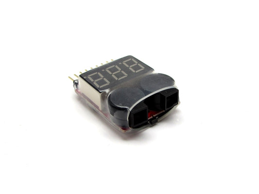 LiPo Alarm with Display 2S - 8S