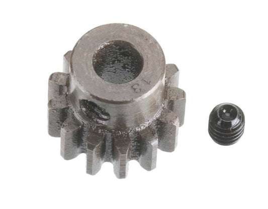 Robinson Racing Extra Hard Steel 5mm Bore 1 Mod Pinion Gear 13T