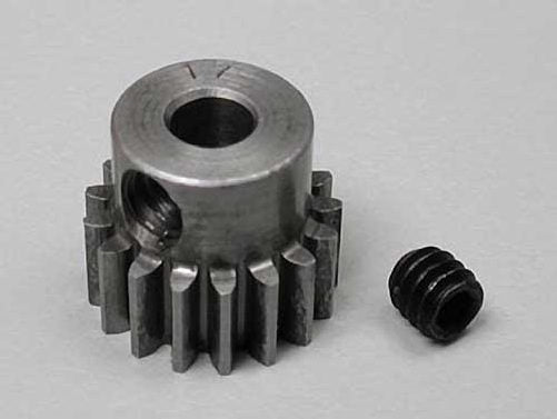Robinson Racing 1/8" Shaft Pinion Gear Absolute Hardened 48P 17T