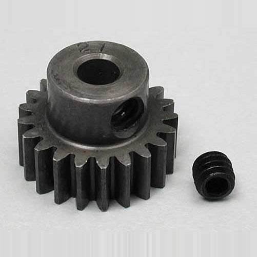 Robinson Racing 1/8" Shaft Pinion Gear Absolute Hardened 48P 21T