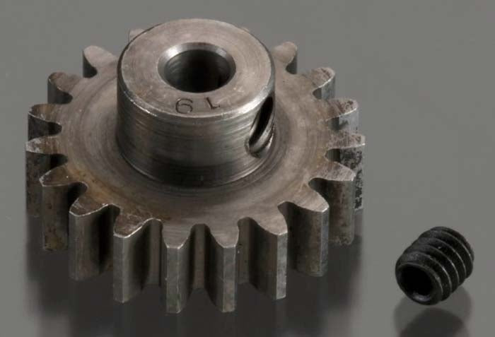 Robinson Racing Hardened 1/8" Shaft Pinion Gear 32P 19T