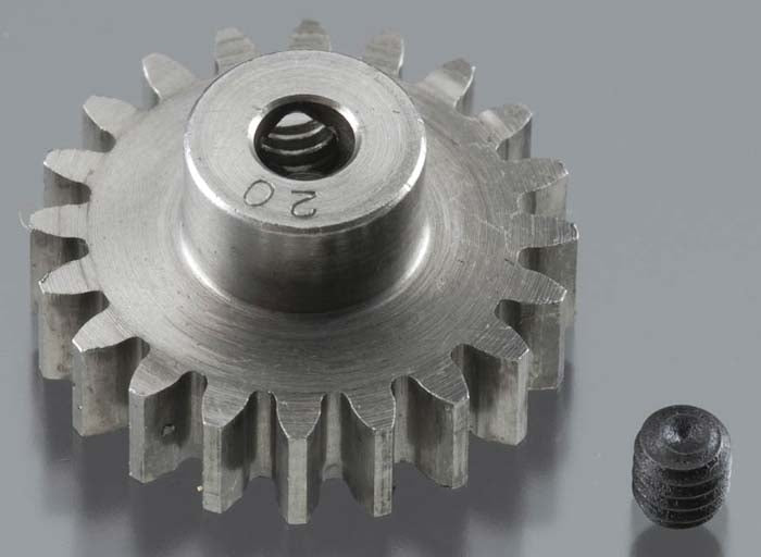 Robinson Racing Hardened 1/8" Shaft Pinion Gear 32P 20T