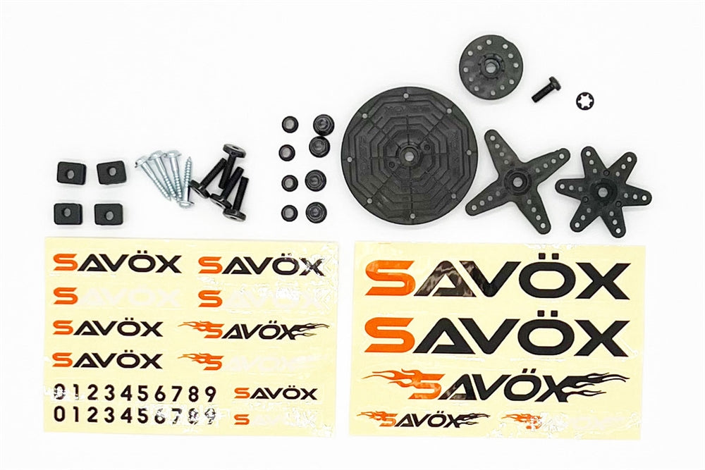 Savox SW-1210SG+ Waterproof Coreless Steel Gear Digital Servo with Soft Start - Black Edition