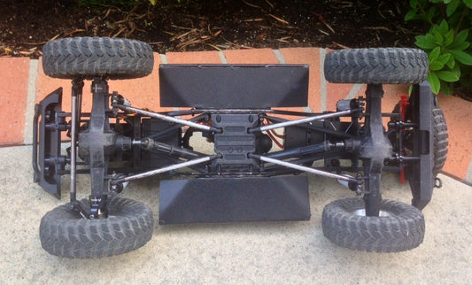 ScalerFab SCX10 II XJ Rock Sliders with Skid Plates
