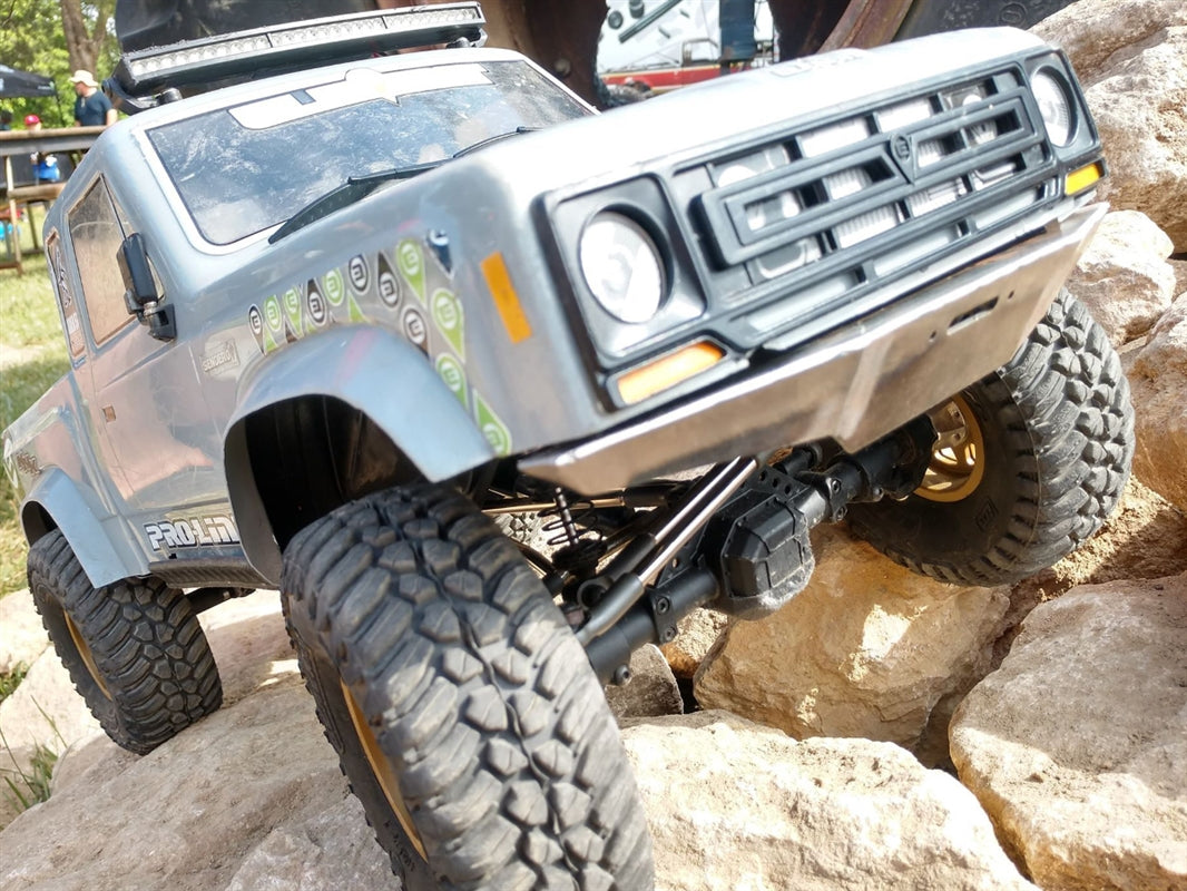 ScalerFab Enduro Sendero Full-Size Front Bumper with Front Fairlead Mount