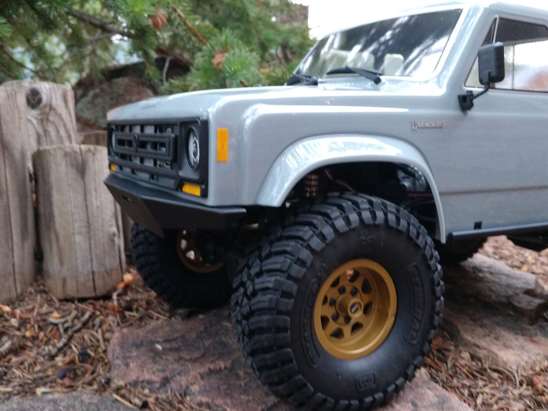 ScalerFab Enduro Sendero Full-Size Front Bumper with Front Fairlead Mount