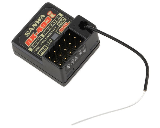 Sanwa Airtronics RX-493i 4-Channel FHSS-5 Telemetry Receiver