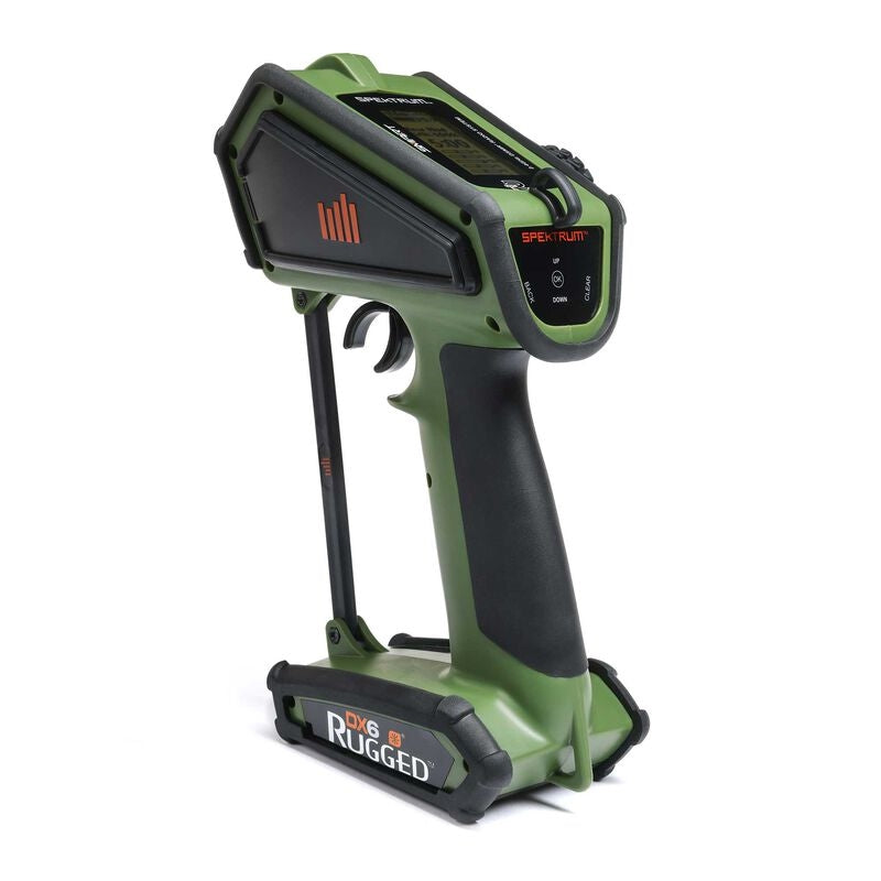 Spektrum DX6 Rugged DSMR Transmitter Only (Green)