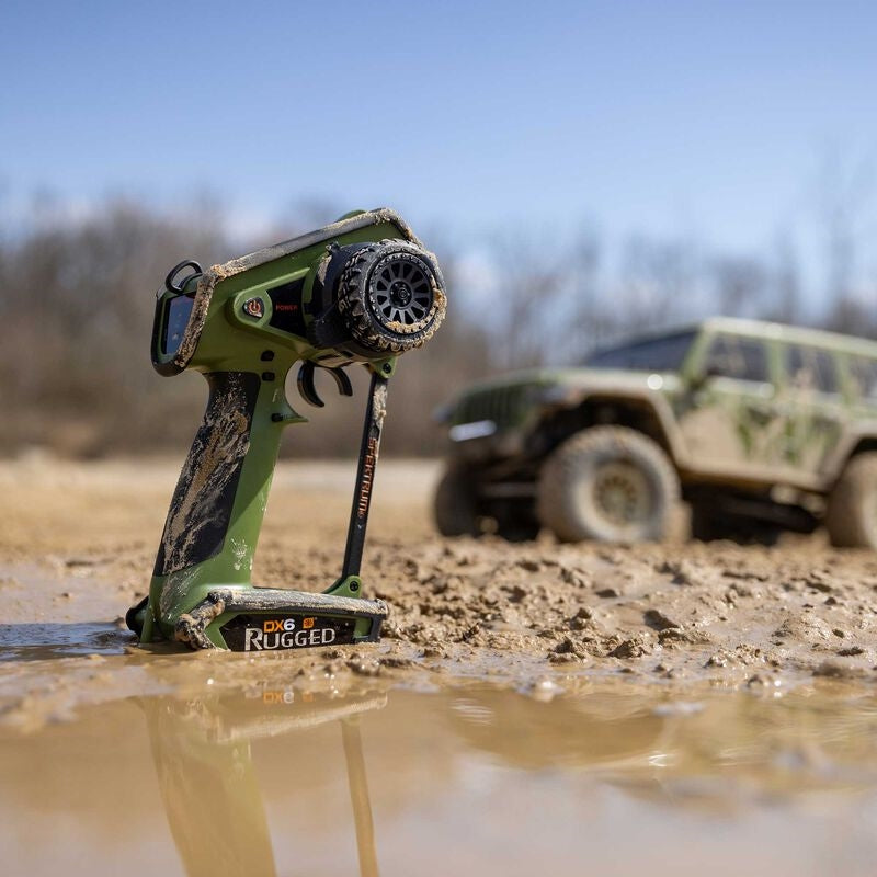 Spektrum DX6 Rugged DSMR Transmitter Only (Green)