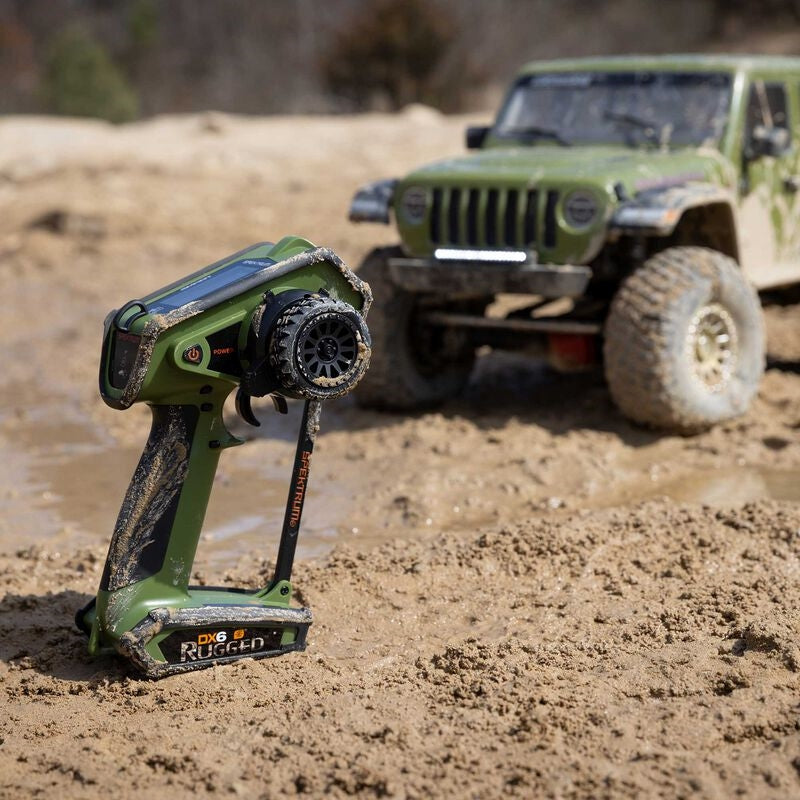 Spektrum DX6 Rugged DSMR Transmitter Only (Green)