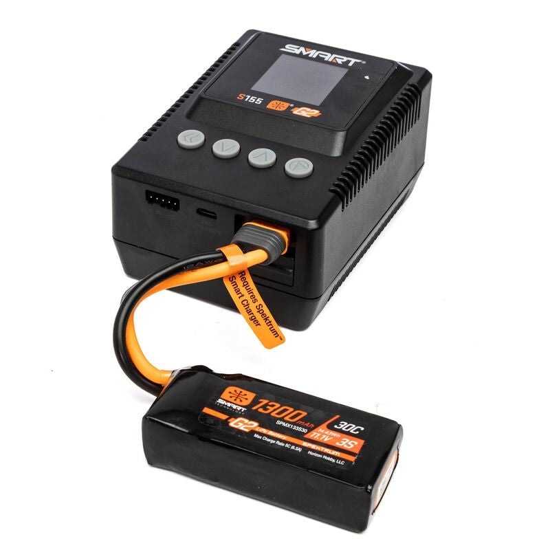 Spektrum S155 AC Smart G2 LiPo Charger 1x55W