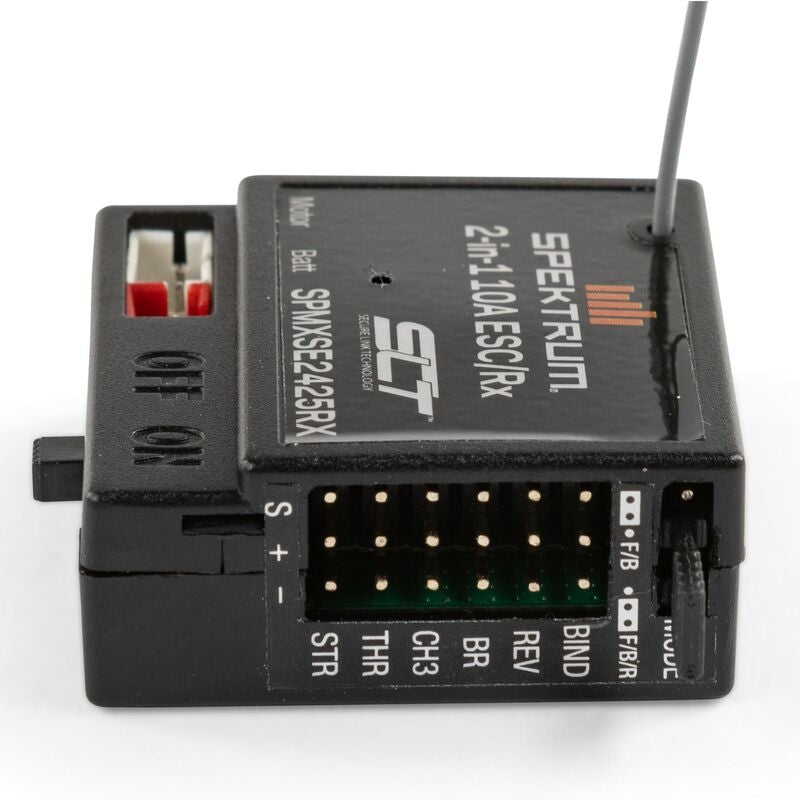 Spektrum 10 Amp Brushed 2-in-1 ESC / SLT Receiver Combo