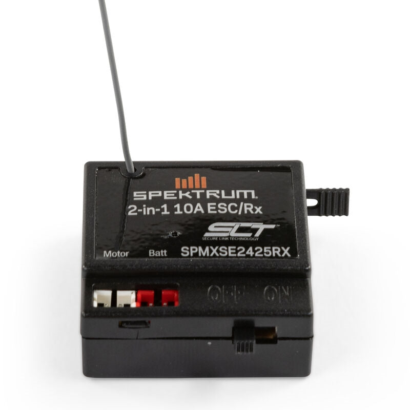 Spektrum 10 Amp Brushed 2-in-1 ESC / SLT Receiver Combo