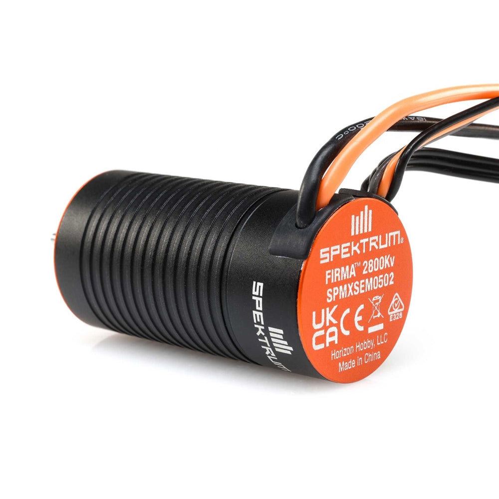 Spektrum 2800kV 30A Firma Sensored Brushless 2-in-1 Motor and ESC for UTB18