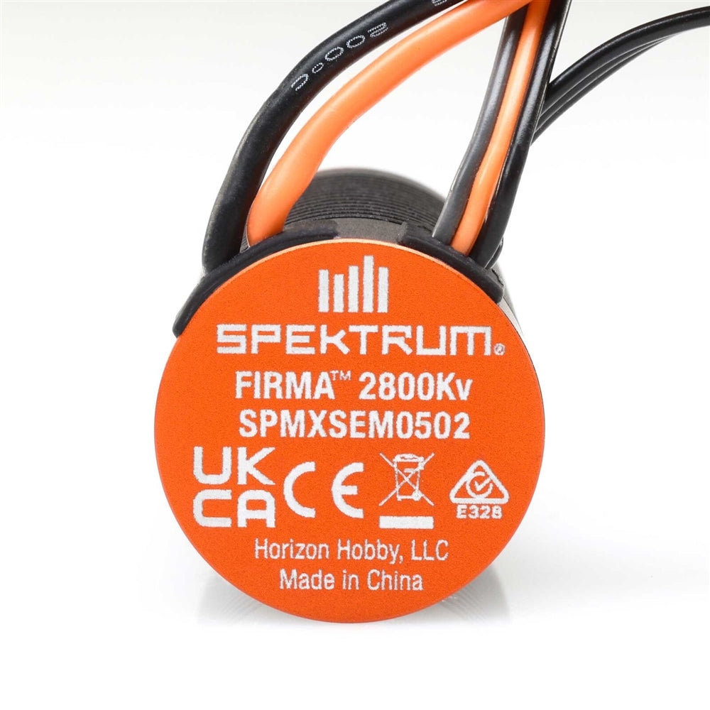 Spektrum 2800kV 30A Firma Sensored Brushless 2-in-1 Motor and ESC for UTB18