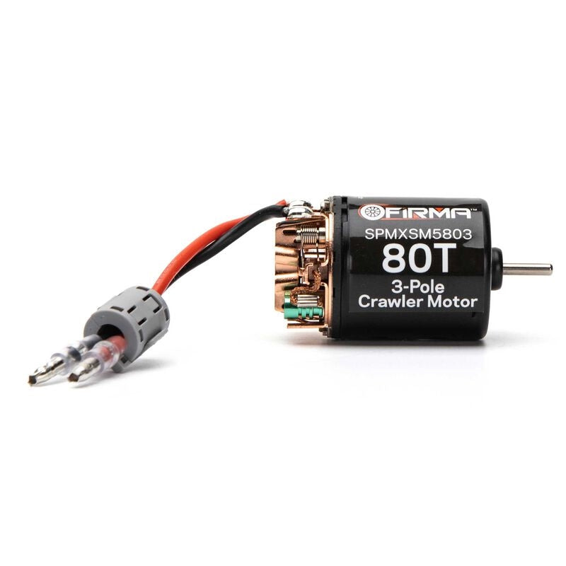 Spektrum 80T 3-Pole Brushed Crawler Motor