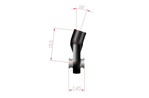 SSD RC M3 Bent Plastic Rod Ends (10)