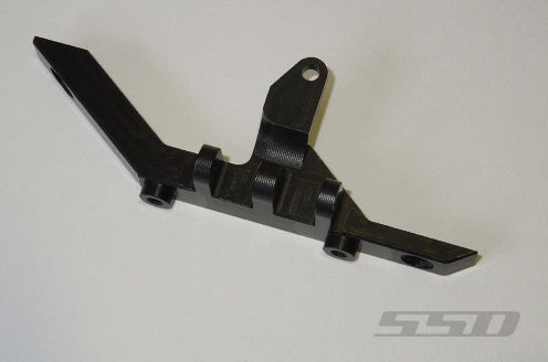 SSD RC Diamond Front Axle Upper Link Mount (Black)
