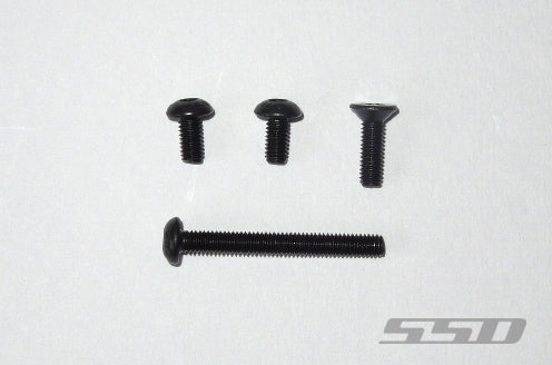 SSD RC Diamond Rear Axle Upper Link Mount (Grey)