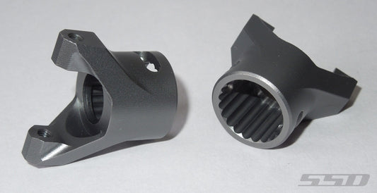 SSD RC Pro Aluminum C Hubs for AR60 (Grey)