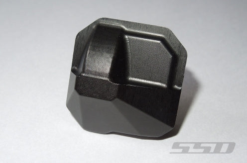 SSD RC HD Diff Cover for SCX10 II (Black)
