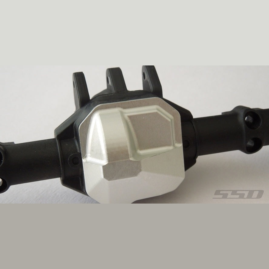 SSD RC HD Diff Cover for SCX10 II (Silver)