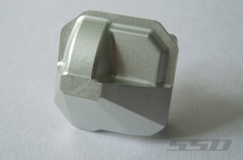 SSD RC HD Diff Cover for SCX10 II (Silver)