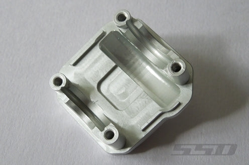 SSD RC HD Diff Cover for SCX10 II (Silver)