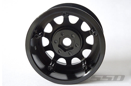 SSD RC 2.2" D Hole Beadlock Wheels (Black) (2)