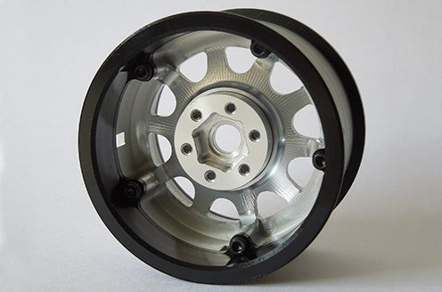 SSD RC 2.2" D Hole Beadlock Wheels (Silver) (2)