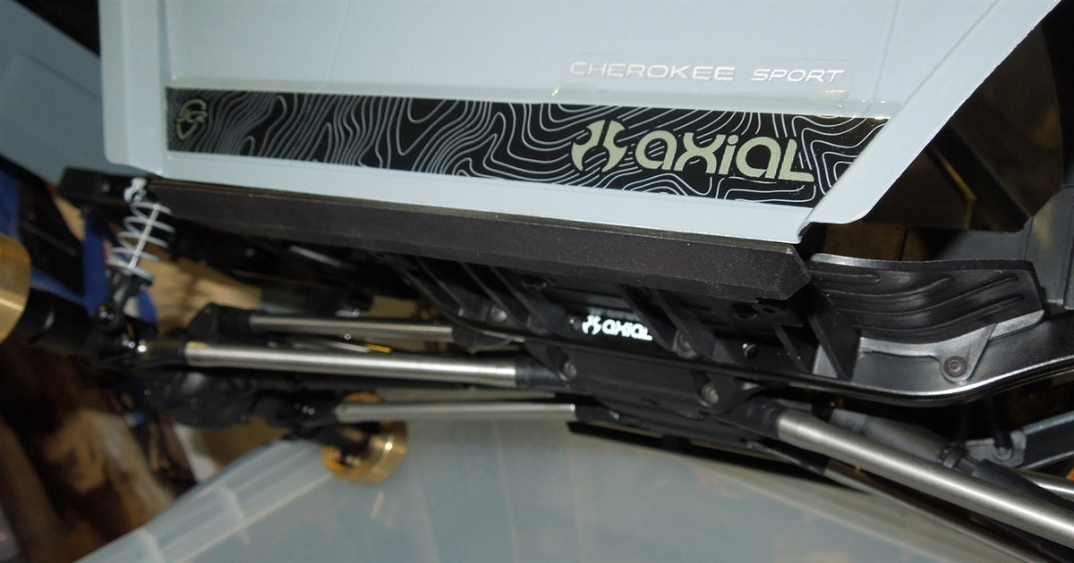 SSD RC Rock Shield Side Sliders for SCX10 II