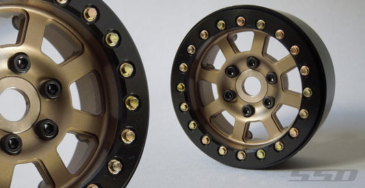 SSD RC 1.9" Assassin Beadlock Wheels (Bronze) (2)