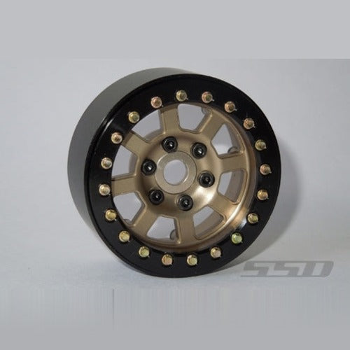 SSD RC Single 1.9" Assassin Beadlock Wheel (Bronze) (1)