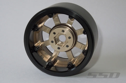 SSD RC 2.2" Assassin Wide PL Beadlock Wheels (Bronze) (2)