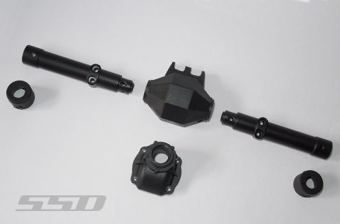SSD RC Diamond Pro Rear Axle Case for SCX10 II