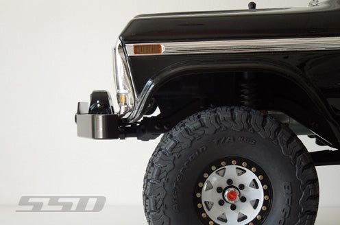 SSD RC Bronco Winch Bumper for TRX-4 (Black)