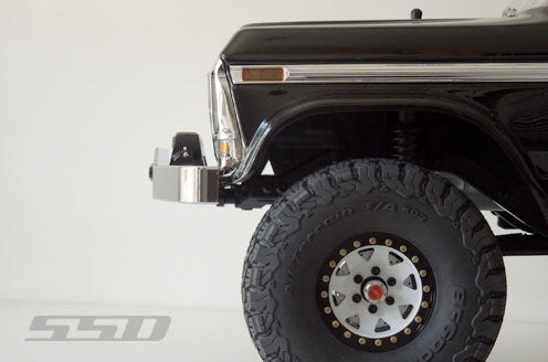 SSD RC Bronco Winch Bumper for TRX-4 (Chrome)