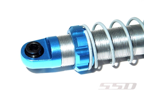 SSD RC Pro Scale 90mm Shocks Silver / Blue (2)