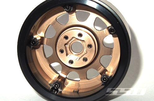SSD RC 2.2" D Hole PL Beadlock Wheels (Bronze) (2)