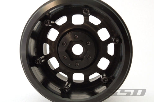 SSD RC 2.2" Contender Beadlock Wheels (Black) (2)