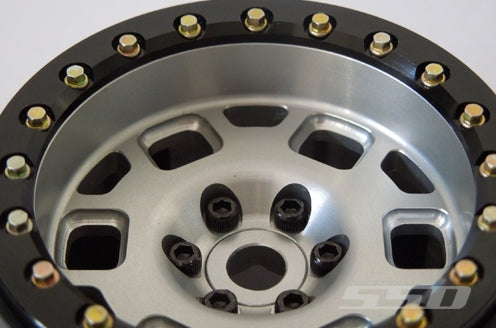 SSD RC 2.2" Contender Beadlock Wheels (Silver) (2)