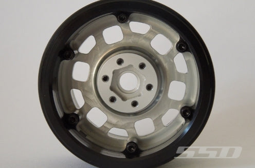 SSD RC 2.2" Contender Beadlock Wheels (Silver) (2)