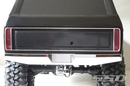 SSD RC Bronco Chrome Rear Bumper for TRX-4 / SCX10 II