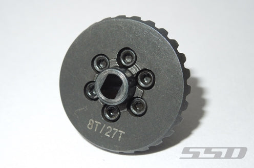 SSD RC Overdrive Axle Gear Set (8T/27T) for Trail King & SCX10 II