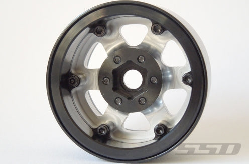 SSD RC 1.9" Challenger Beadlock Wheels (Silver) (2)
