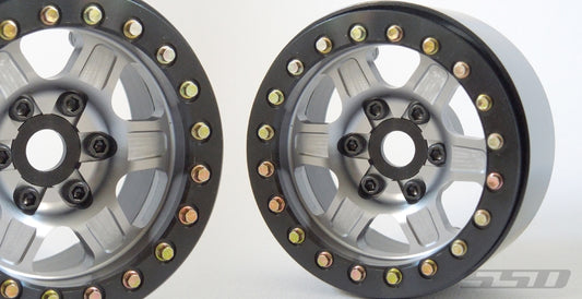 SSD RC 1.9" Challenger Beadlock Wheels (Grey) (2)