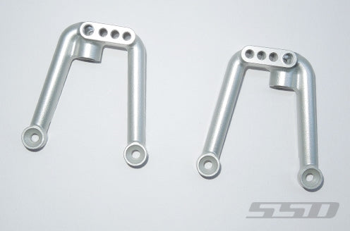 SSD RC Aluminum Shock Hoops for SCX10 II (Silver)