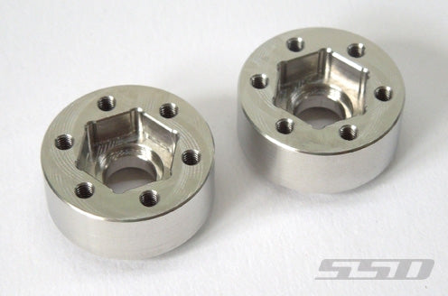 SSD RC Steel 3mm Offset Wheel Hubs (2)